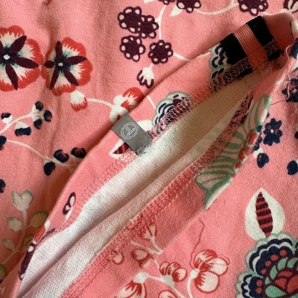 Talbots Pink Graphic Fitted Long Sleeve Polo - Picture 8 of 10